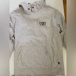 VANS grey women’s hoodie sweatshirt